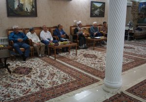 دوازدهمین جلسه هفتگی خیران در منزل حاج ابوالحسن برقعی برگزار شد+تصاویر