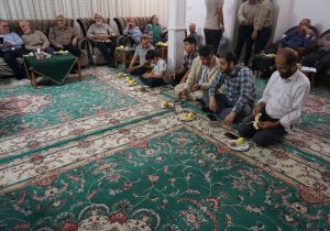 گزارش تصویری مراسم۲۶ شهریور منزل حاج ابوالفضل منادی+تصاویر