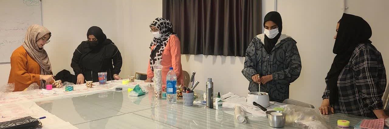 آغاز دوره دوم کلاس‌های شمع‌سازی